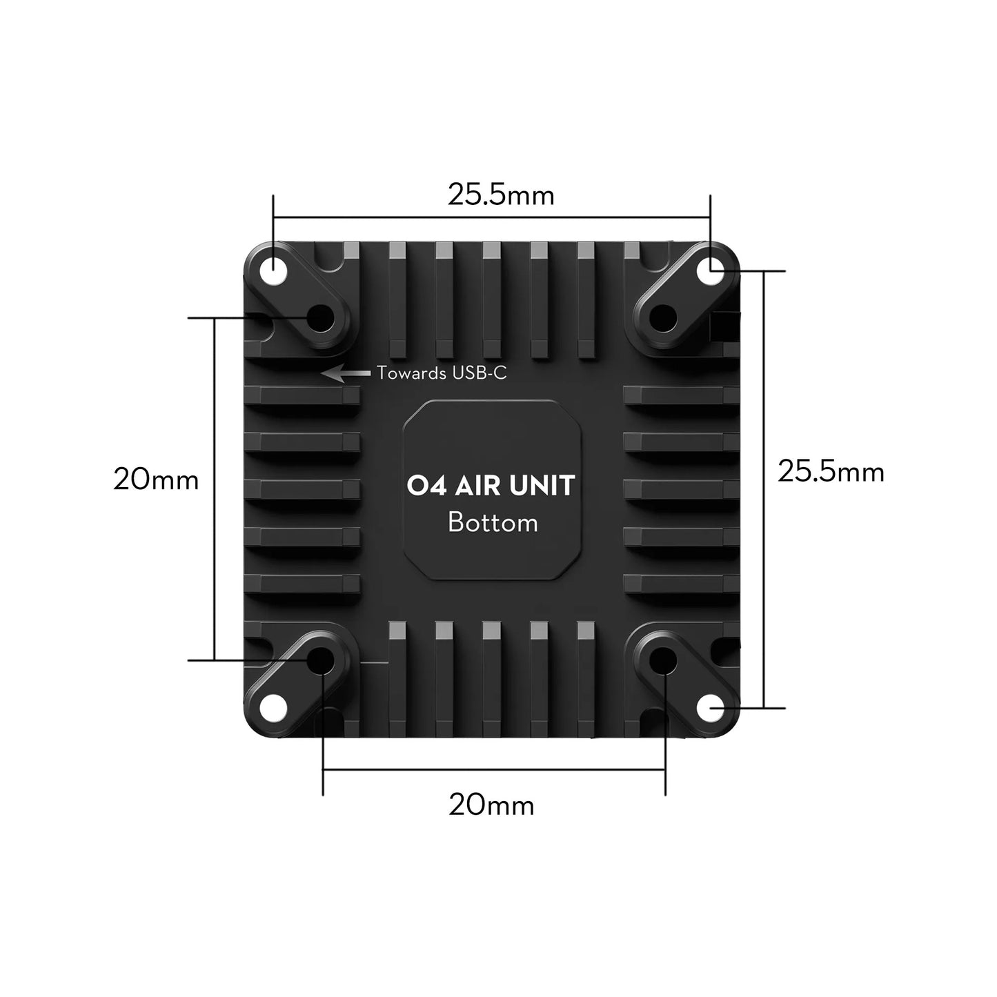 Flywoo O4 Air Unit Cooling CNC Kit