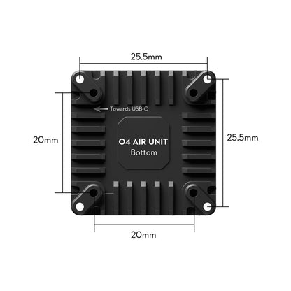 Flywoo O4 Air Unit Cooling CNC Kit