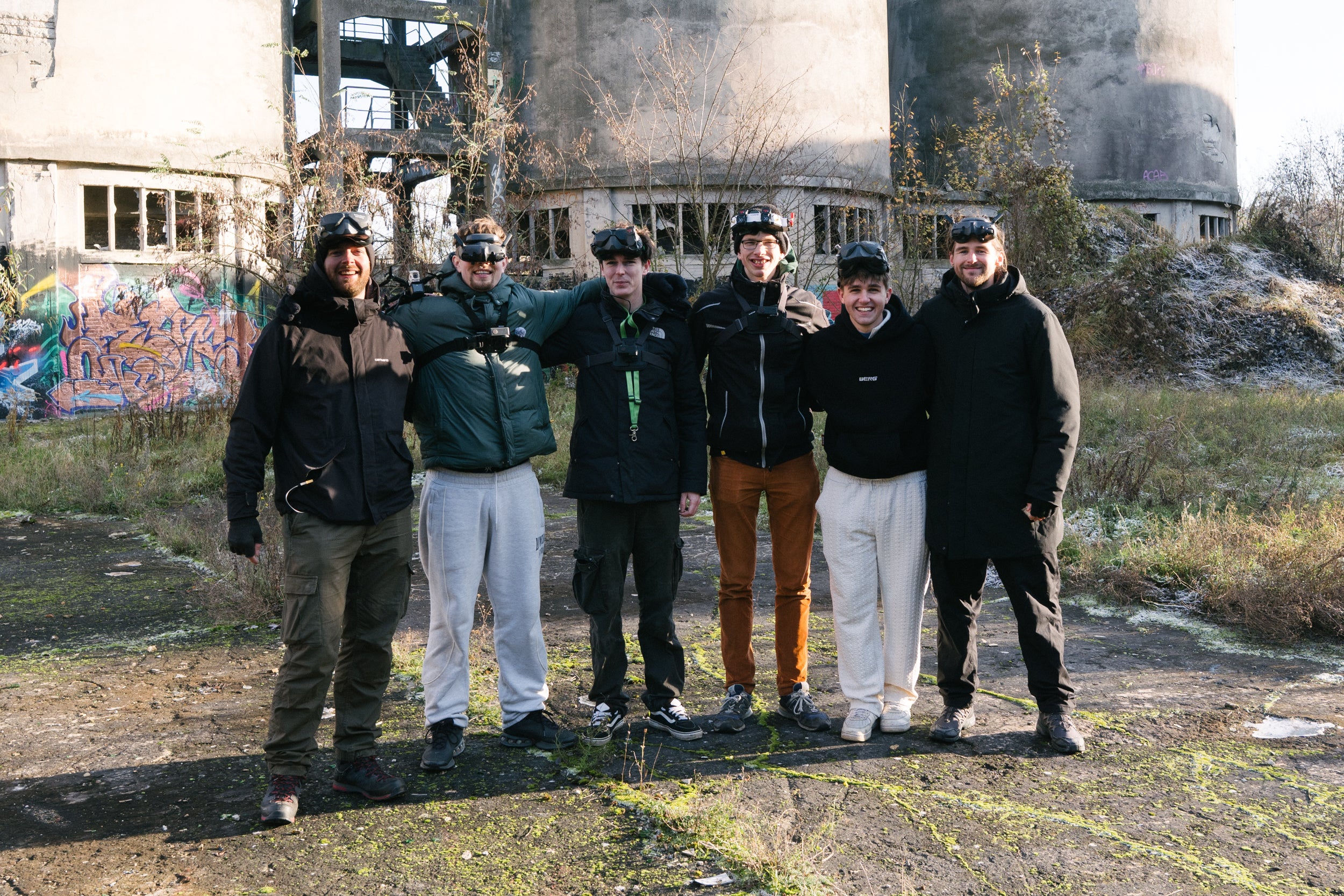 Photo with the it's FPV Team