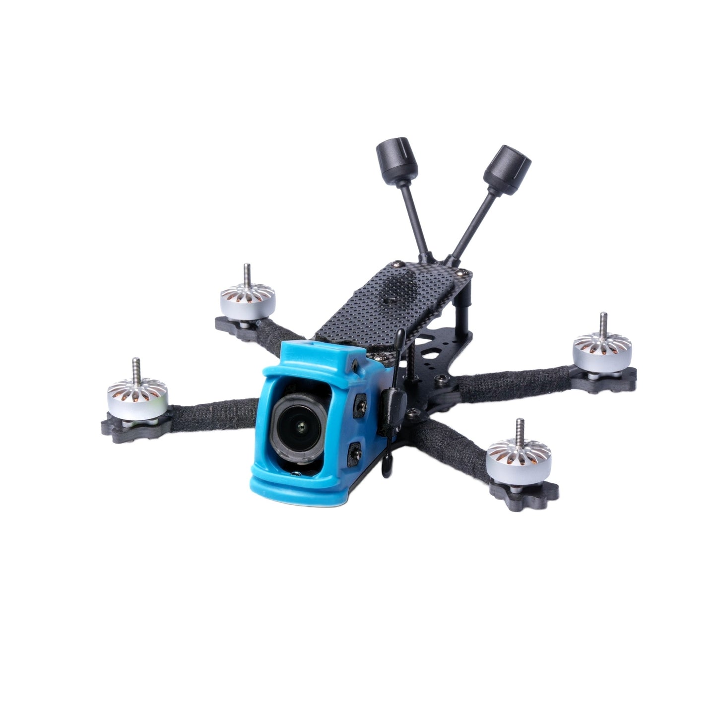 ERA 3.5 inch Mini O4 Frame Kit, Freestyle Cyan, front view