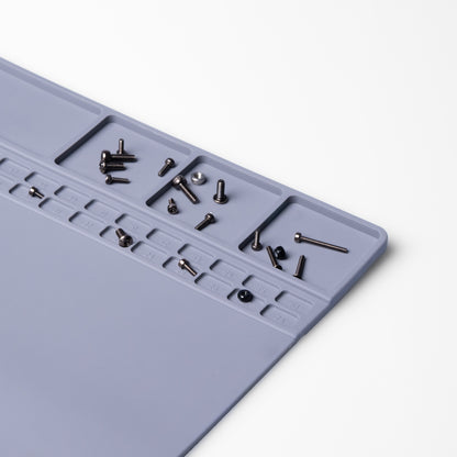 Magnetic Silicone Soldering Mat in Gray (400x300mm)